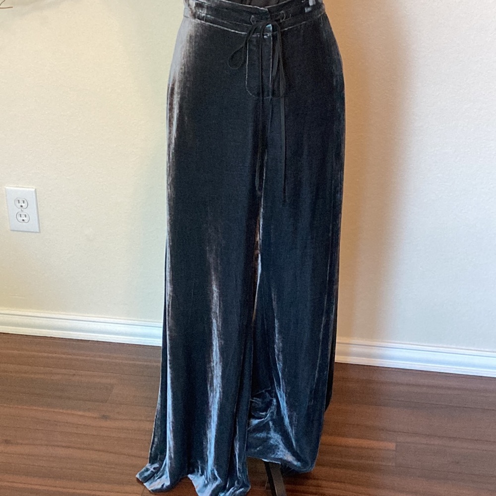 Johnny Was 4 Love and Liberty Velvet pants